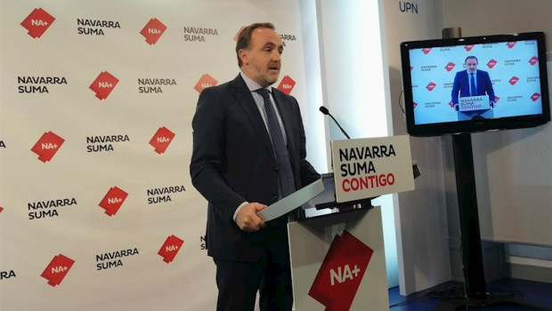 ep el portavoz de navarra suma en el parlamento foral javier esparza