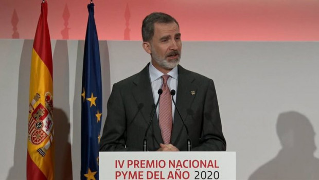 ep el rey preside la entrega del premio pyme 2020