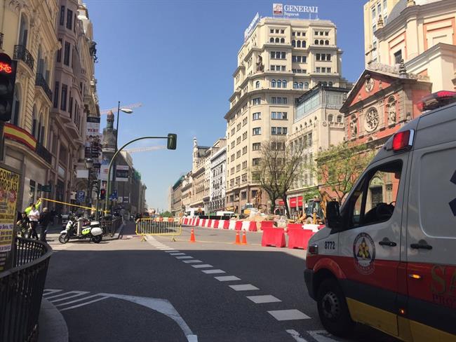Escape de gas en zona Sevilla. | EMERGENCIAS MADRID ep escapegaszona sevilla