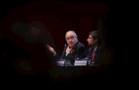 ep i-d el conseller de educacion de la generalitat josep bargallo y el presidente de la camara de