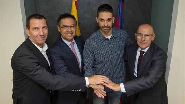Juan Carlos Navarro renueva con el Barcelona | VÍCTOR SALGADO/FCB) ep juan carlos navarro renuevabarcelona