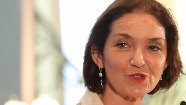 ep la ministra de industria comercio y turismo reyes maroto interviene en un desayuno organizado por