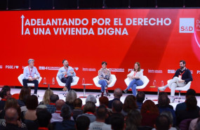 ep la ministra de vivienda isabel rodriguez en un panel del congreso del psoe sobre vivienda