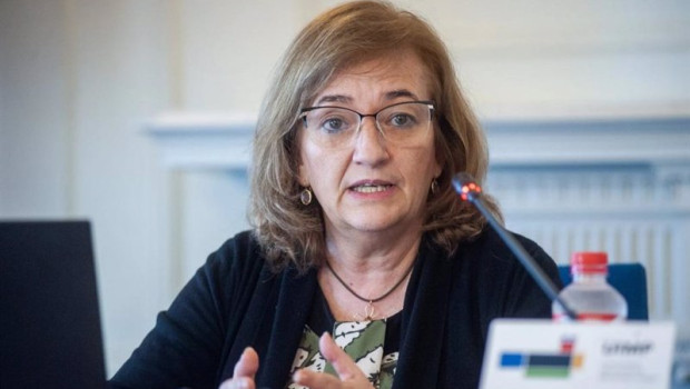 ep la presidenta de la airef cristina herrero durante su intervencion en el xli seminario de la apie