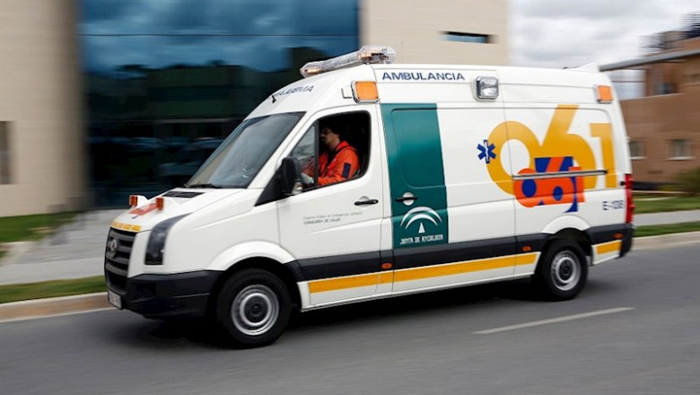 Málaga.- Sucesos.- Seis heridos, tres de ellos niños, en una colisión entre dos turismos en la A-7 en Fuengirola | 112 - Archivo ep malaga- sucesos- seis heridos tres de ellos ninos en una colision entre dos turismos en la a-7 en