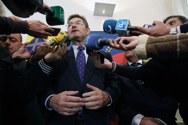 El ministro de Justicia, Rafael Catalá. | EUROPA PRESS/ALEX ZEA ep ministrojusticia rafael catala 20171216163601