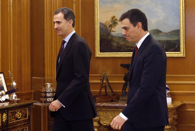 ep rey felipe vi recibepedro sanchez
