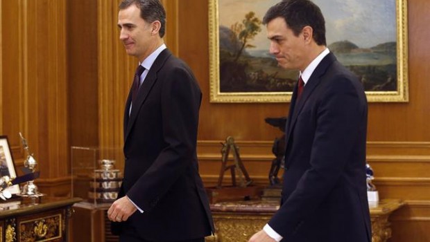 ep rey felipe vi recibepedro sanchez