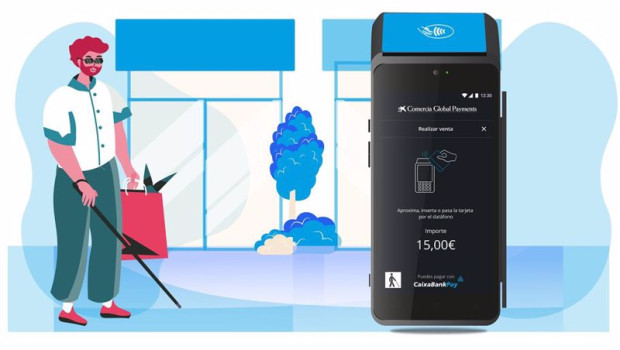 ep un tpv accesible que facilita el pago con targeta a personas ciegas ep un tpv accesible que facilita el pago con targeta a personas ciegas