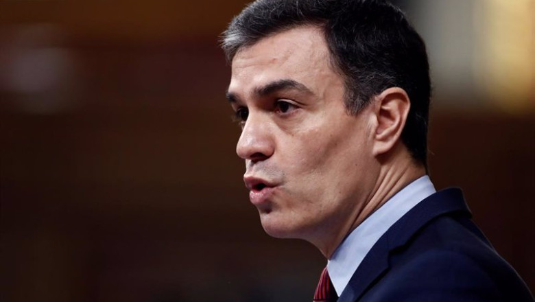 ep archivo el presidente del gobierno pedro sanchez durante su intervencion en el pleno del ep archivo el presidente del gobierno pedro sanchez durante su intervencion en el pleno del