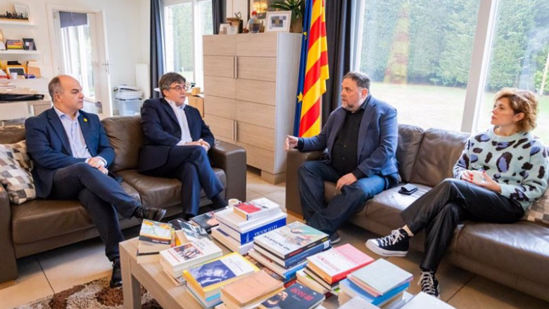 ep archivo el secretario general de junts jordi turull el presidente de junts carles puigdemont el ep archivo el secretario general de junts jordi turull el presidente de junts carles puigdemont el