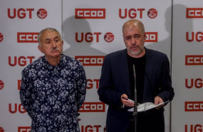 ep archivo   el secretario general de la union general de trabajadores ugt pepe alvarez y el