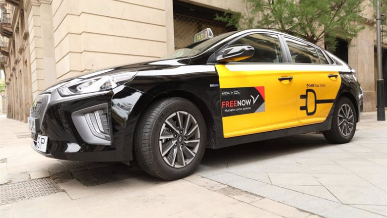 ep archivo   taxi de free now en barcelona