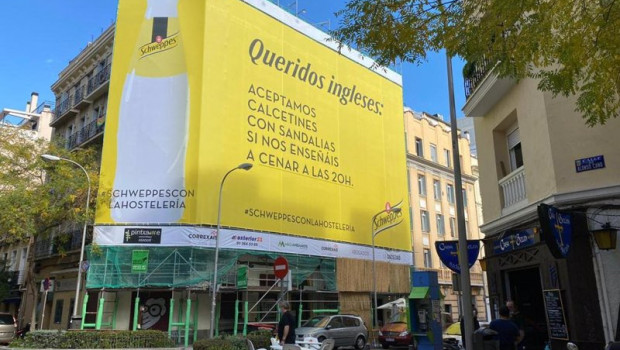 ep campana de schweppes de apoyo a la hosteleria