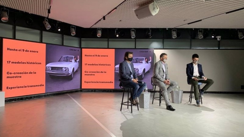 Casa Seat presenta una exposición de coches históricos para conmemorar sus 70 años. | EUROPA PRESS ep casa seat presenta una exposicion de coches historicos para conmemorar sus 70 anos