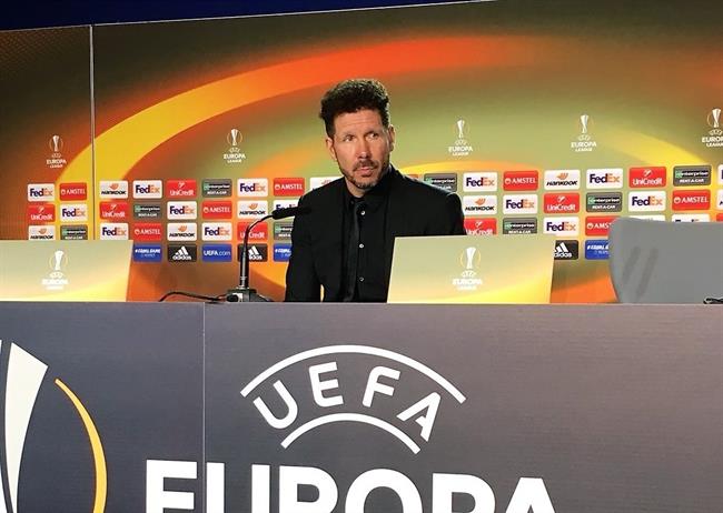 Diego Pablo Simeone en rueda de prensa de Liga Europa | EUROPA PRESS ep diego pablo simeoneruedaprensaliga europa
