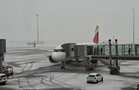 ep el aeropuerto adolfo suarez madrid barajas en madrid este miercoles 28 de enero