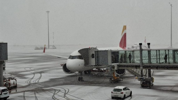 ep el aeropuerto adolfo suarez madrid barajas en madrid este miercoles 28 de enero