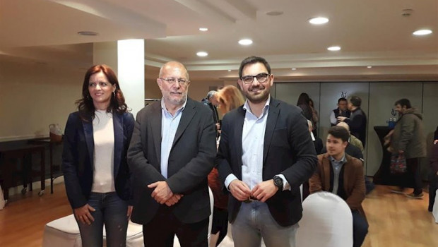 ep el candidato a la presidencia de ciudadanos francisco igea participa en un encuentro en logrono