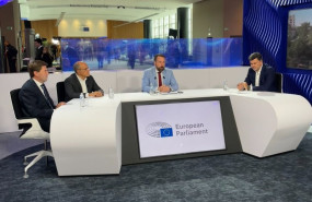 ep el director de clean energies en moeve carlos barrasa el eurodiputado socialista nicolas gonzalez