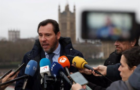ep el ministro de transportes y movilidad sostenible oscar puente atiende a los medios en londres