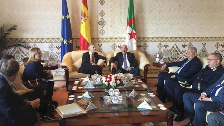 El ministro del Interior, Fernando Grande-Marlaska, se reúne en Argelia con el presidente y su homólogo | MINISTERIO DEL INTERIOR ep el ministro del interior fernando grande-marlaska se reune en argelia con el presidente y su