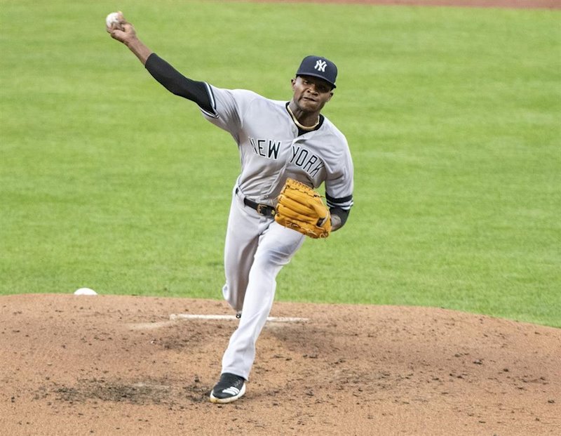 ep el pitcher de new york yankees domingo german