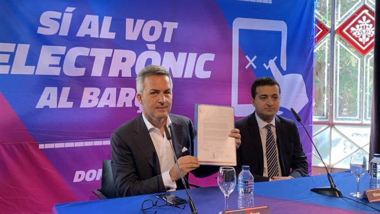 El precandidato a la presidencia del FC Barcelona Víctor Font | SÍ AL FUTUR ep el precandidato a la presidencia del fc barcelona victor font