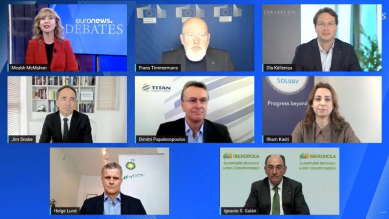 ep el presidente de iberdrola ignacio galan participa en un debate organizado por la european round