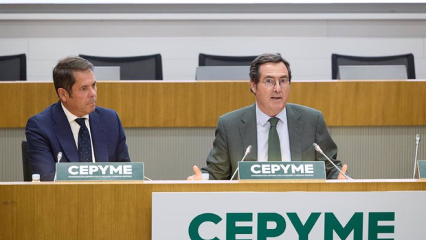 ep el presidente de la ceoe antonio garamendi d interviene durante las jornadas de cepyme sobre el