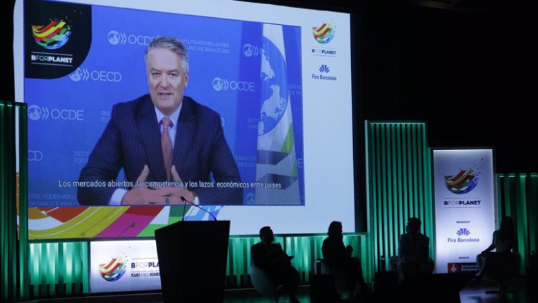 ep el secretario general de la ocde mathias cormann en la inauguracion del salon bforplanet en la ep el secretario general de la ocde mathias cormann en la inauguracion del salon bforplanet en la