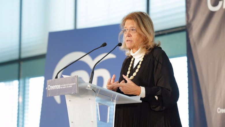 Elvira Rodríguez, vicesecretaria de Acción Sectorial del PP | FABIAN SIMÓN - PP ARAGÓN ep elvira rodriguez vicesecretaria de accion sectorial del pp