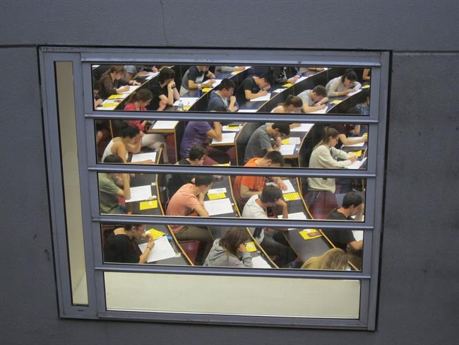 Examen de Selectividad en la universidad UPF de Barcelona | EUROPA PRESS ep examenselectividadla universidad upfbarcelona