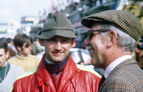 ep ferdinand pich y huschke v hanstein en 1968 en le mans