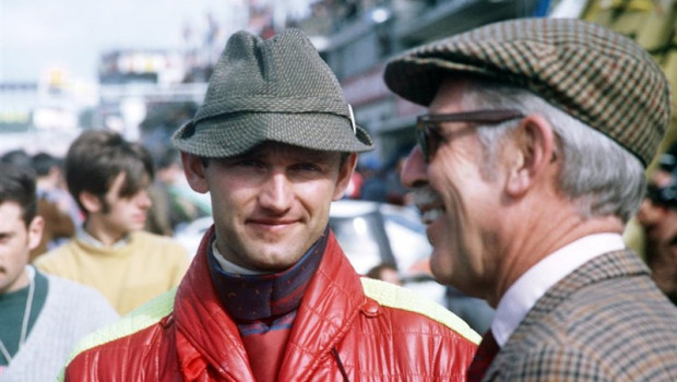 ep ferdinand pich y huschke v hanstein en 1968 en le mans