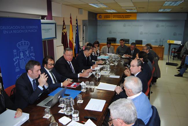Imagen de la reunión de la Comisión de Seguimiento de las obras | DELEGACIÓN DEL GOBIERNO ep imagenla reunionla comisionseguimientolas obras