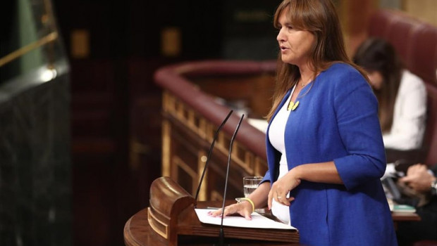 ep la portavoz de junts per cataluna jxcat en el congreso laura borras interviene en la sesion de