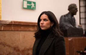 ep la portavoz de vox en el congreso pepa millan a su salida de una sesion plenaria en el congreso