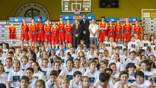 ep la seleccion espanola femeninabaloncestode jugareurobasket