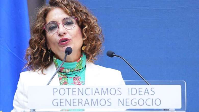 ep la vicepresidenta primera del gobierno y ministra de hacienda maria jesus montero durante su 20240927115205 ep la vicepresidenta primera del gobierno y ministra de hacienda maria jesus montero durante su 20240927115205