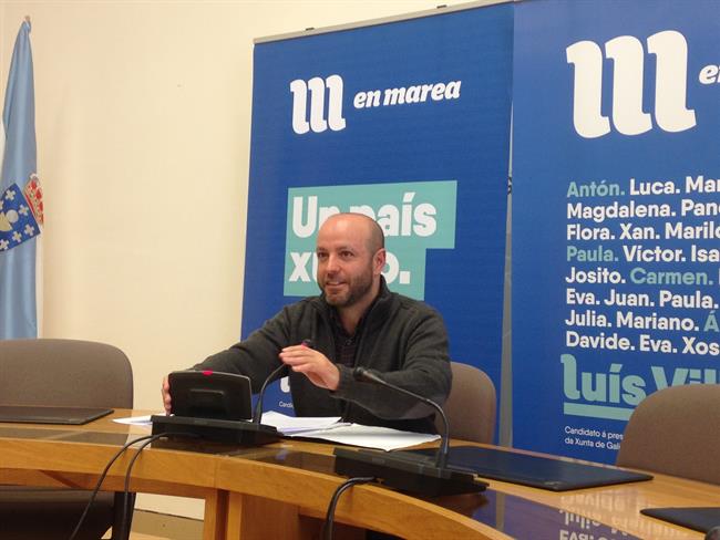 Luís Villares, portavoz de En Marea, en rueda de prensa 13 de marzo | EUROPA PRESS ep luis villares portavozen marea en ruedaprensa 13marzo