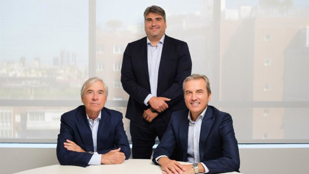 ep miguel pereda izq presidente de grupo lar y jaime lacasa dcha socio fundador de elix en el centro