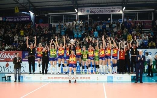 Minis de Arluy VB Logroño, campeón de la XLIII Copa de SM La Reina | RFEVB.COM ep minisarluy vb logrono campeonla xliii copasmreina