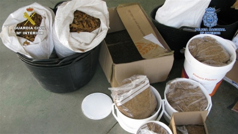 Picadura de tabaco tras la desarticulación de red de contrabando que operaba por Internet | GUARDIA CIVIL ep picaduratabacola desarticulacionredcontrabandooperabainternet