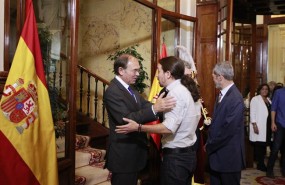 ep pio garcia-escudero pablo iglesias julio rodriguez congreso constitucion