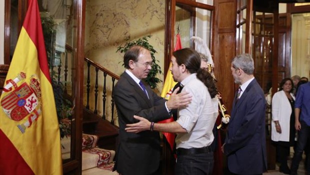 ep pio garcia-escudero pablo iglesias julio rodriguez congreso constitucion