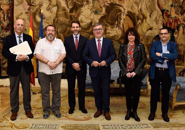 Reunión de Marcial Marín con sindicatos y patronal | MECD ep reunionmarcial marinsindicatospatronal