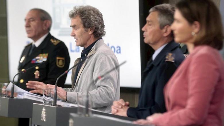 Rueda de prensa diaria de los técnicos por el coronavirus | Moncloa ep rueda de prensa diaria de los tecnicos por el coronavirus