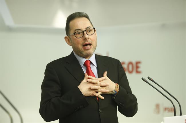 Rueda de prensa de Gianni Pittella en la sede del PSOE | EUROPA PRESS ep ruedaprensagianni pittellala sedepsoe