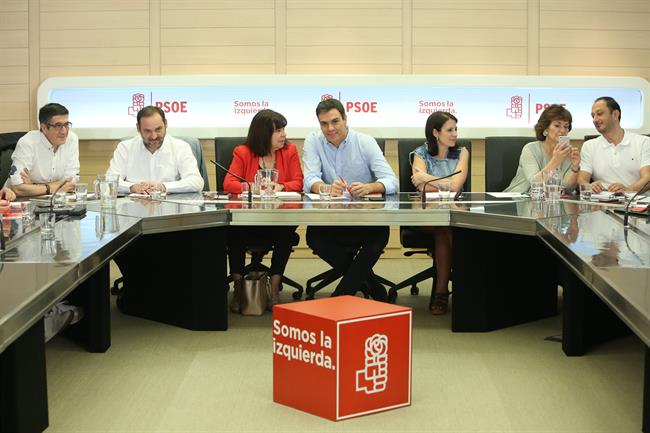 Sánchez preside la reunión de la Comisión Permanente de la Ejecutiva Federal | EUROPA PRESS ep sanchez presidereunionla comision permanentela ejecutiva federal